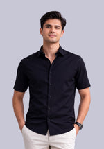 Load image into Gallery viewer, SETH HALF BAMBOO SILK SHIRT
