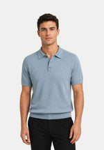 Load image into Gallery viewer, Aqua Prestige Summer Merino Polo

