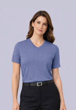 Load image into Gallery viewer, AQUA SUPREME MERINO SUMMER V TEE
