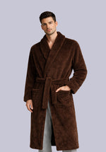 Load image into Gallery viewer, CARAMEL WINTER ROBE
