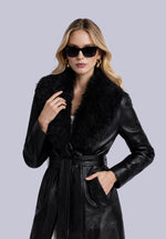 Load image into Gallery viewer, DAKOTA FUR LEATHER JACKET
