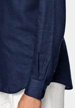 Load image into Gallery viewer, INDIGO LINEN SHIRT

