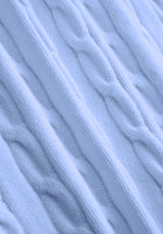 Load image into Gallery viewer, AZURE MERINO POLO SWEATER
