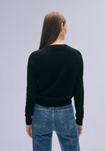 Load image into Gallery viewer, EBONY MERINO CREW SWEATER

