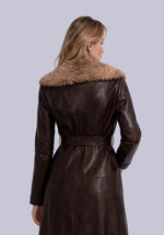 Load image into Gallery viewer, DAKOTA FUR LEATHER JACKET
