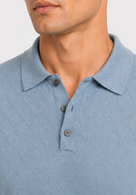 Load image into Gallery viewer, Aqua Prestige Summer Merino Polo
