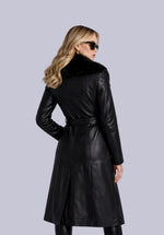 Load image into Gallery viewer, DAKOTA FUR LEATHER JACKET
