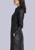 Load image into Gallery viewer, MAVEN LEATHER DRESS
