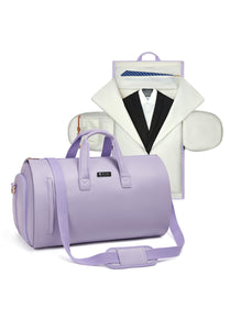 MAUVE LUXE DUFFLE BAG