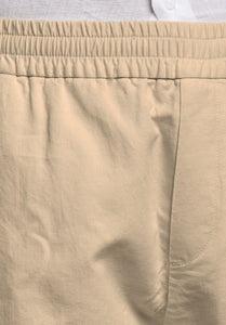 Bisque Cotton Linen Shorts