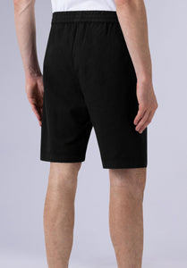 Onyx Cotton Linen Shorts