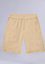 Load image into Gallery viewer, Bisque Cotton Linen Shorts
