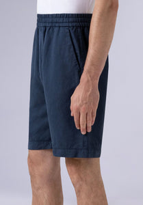 Marine Cotton Linen Shorts