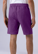 Load image into Gallery viewer, Mauve Cotton Linen Shorts
