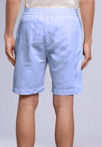 Load image into Gallery viewer, Sky Cotton Linen Shorts

