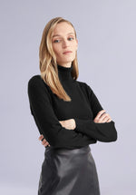 Load image into Gallery viewer, EBONY MERINO HIGH NECK
