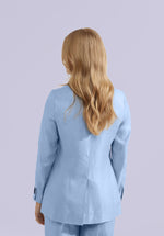 Load image into Gallery viewer, AQUA COTTON LINEN BLAZER
