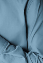 Load image into Gallery viewer, TEAL BAMBOO SILK SHIRT
