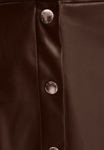 MAVEN LEATHER DRESS