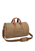 Load image into Gallery viewer, COGNAC DUFFLE BAG
