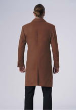 Load image into Gallery viewer, cashmere single breasted coat-men
