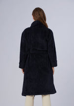Load image into Gallery viewer, NAVY WINTER ROBE
