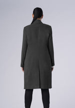 Load image into Gallery viewer, woolen double breasted-coat
