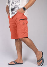 Load image into Gallery viewer, VERMILION CARGO SHORTS
